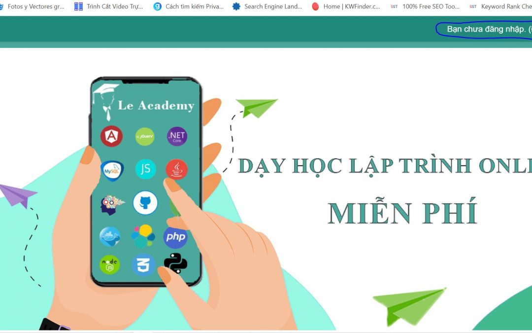 website hoc lap trinh online mien phi