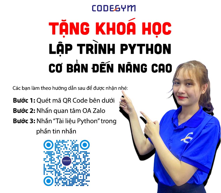 Khoá học lập trình Python miễn phí