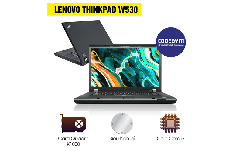 laptop học lập trình Lenovo Thinkpad W530